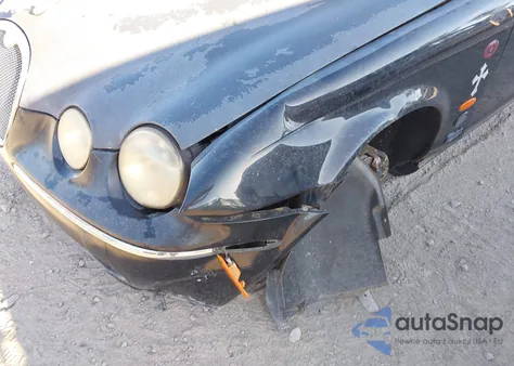 2007 Jaguar S-Type 3.0 V6 from USA, damaged, VIN SAJWA01A97FN78654